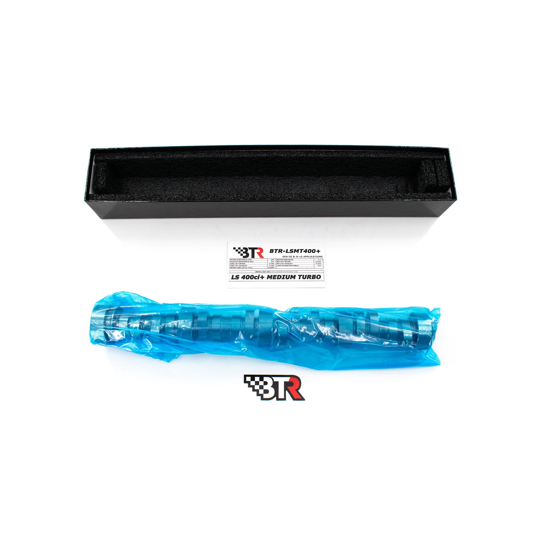BTR 400+ LS MEDIUM TURBO CAMSHAFT