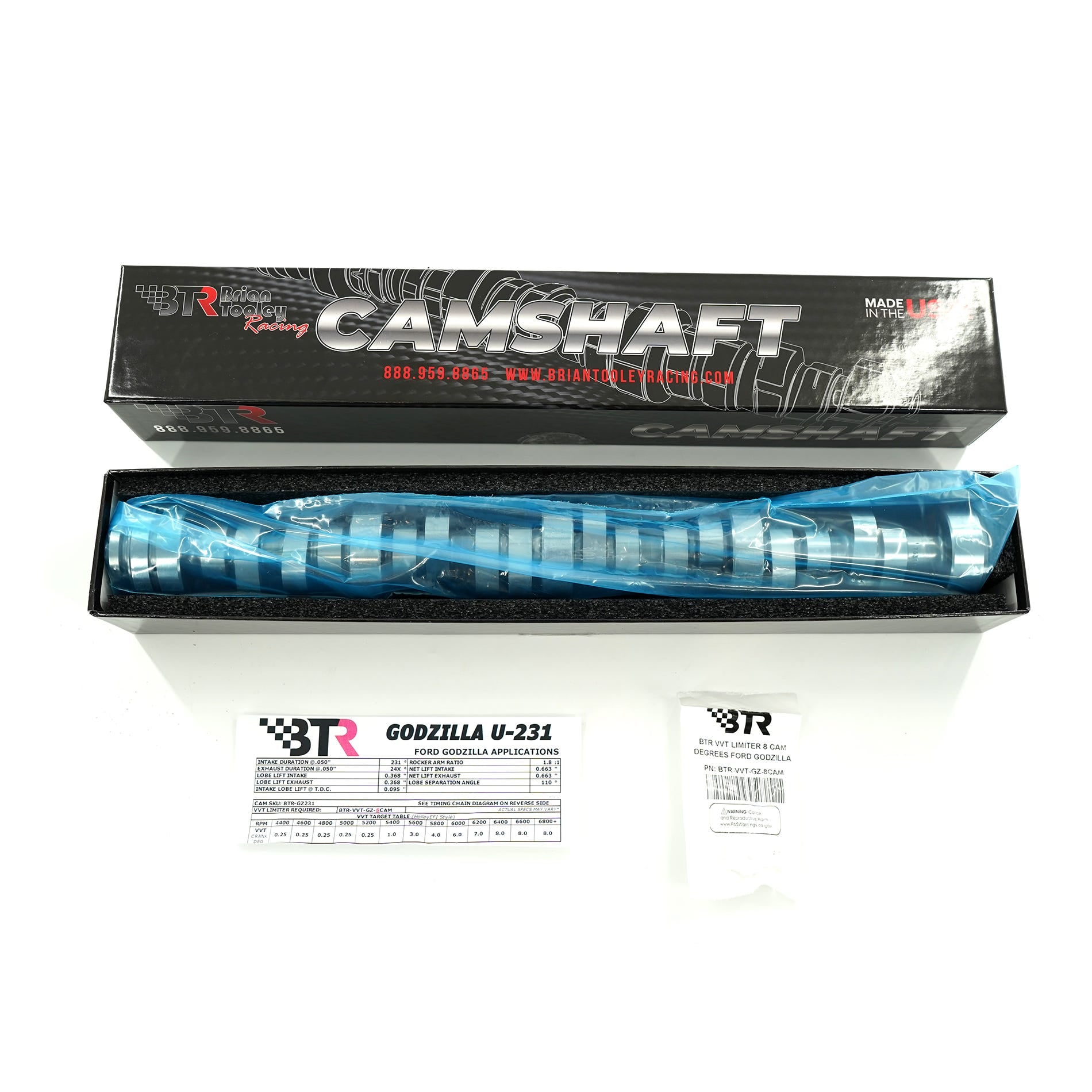 BTR FORD GODZILLA 7.3 U-231 CAMSHAFT - BTR-GZ231