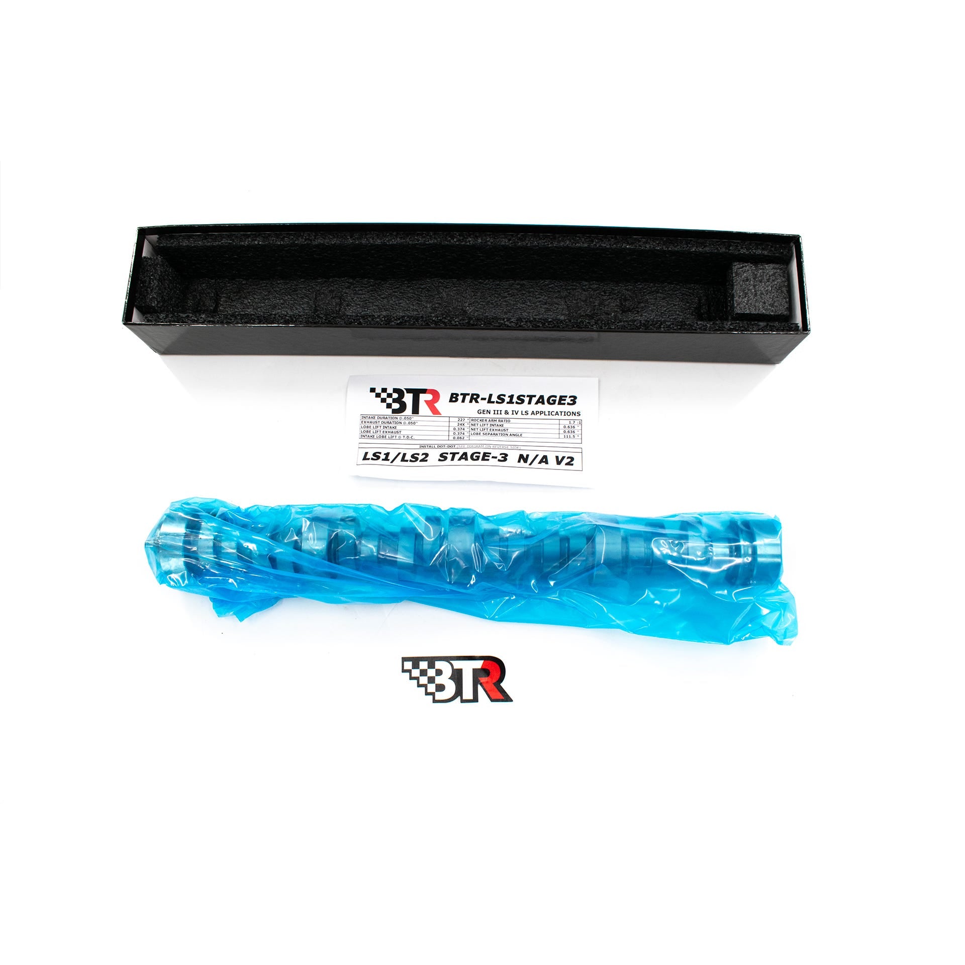 BTR LS1/LS2 STAGE 3 V2 CAMSHAFT