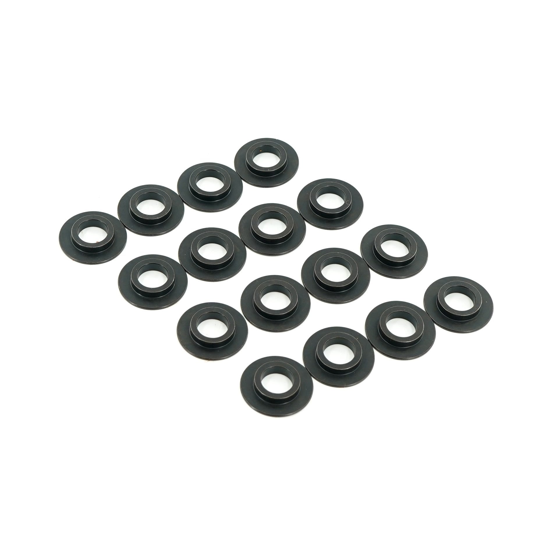 BTR LT CONICAL VALVE SPRING LOCATORS - .565" ID BRONZE GUIDE - 1.300" OD - .060" THICK - SET OF 16 -  BTR-SL565060CON-16