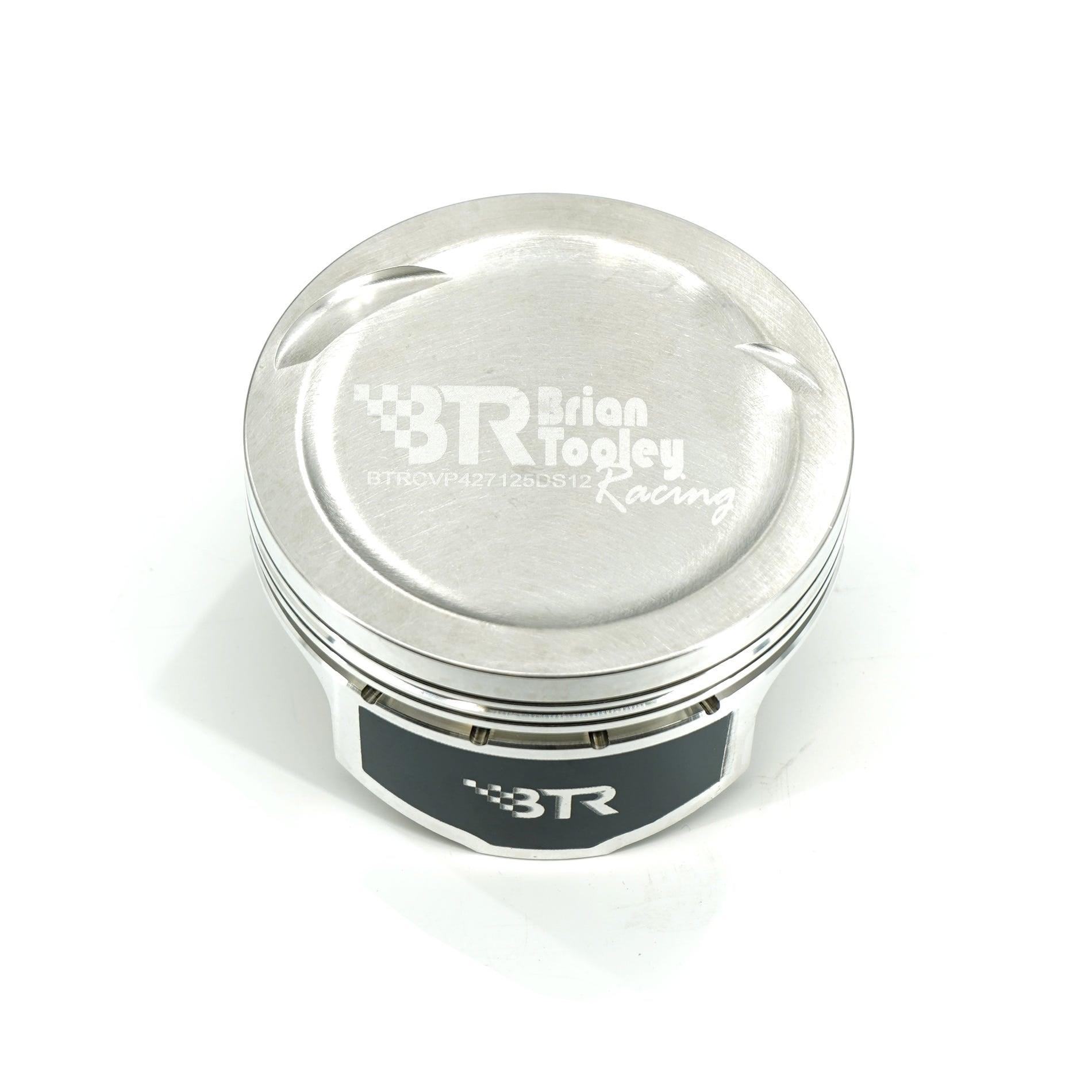 BTR / WISECO PISTON SET - LS BTR CV HEAD - 4.125" BORE - 4.000" STROKE - 12CC DISH - BTRCVP427125DS12-8