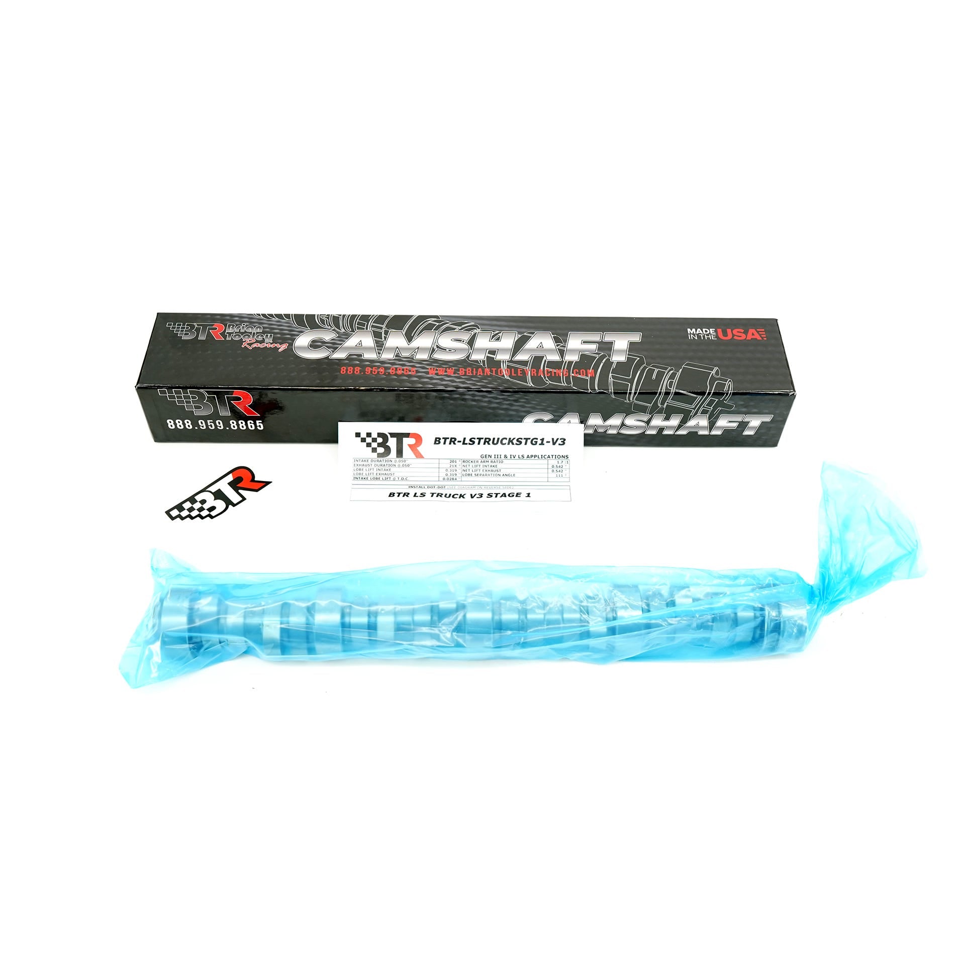 BTR GEN III & IV LS TRUCK CAM - STAGE 1 - V3 - BTR-LSTRUCKSTG1-V3