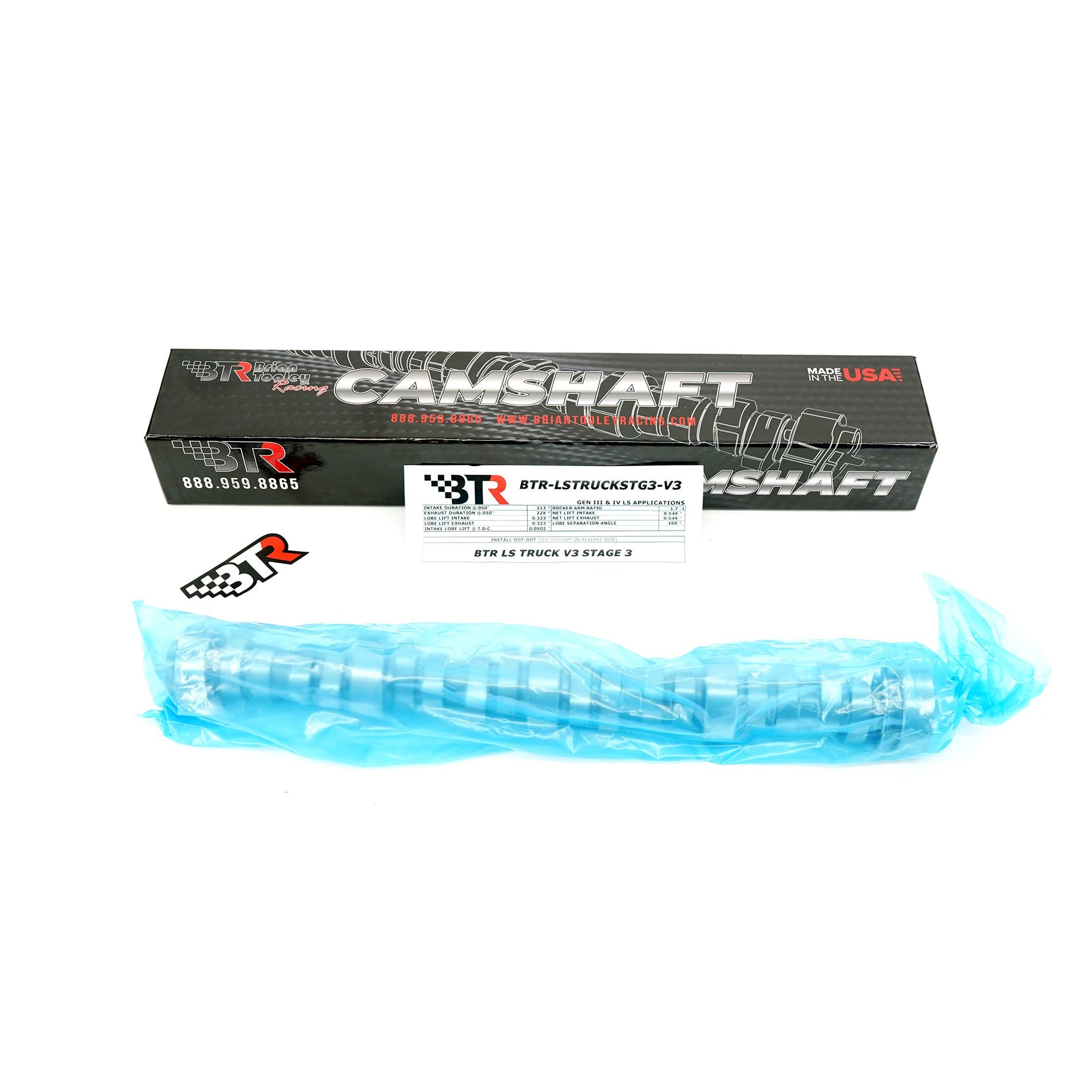 BTR GEN III & IV LS TRUCK CAM - STAGE 3 - V3 - BTR-LSTRUCKSTG3-V3
