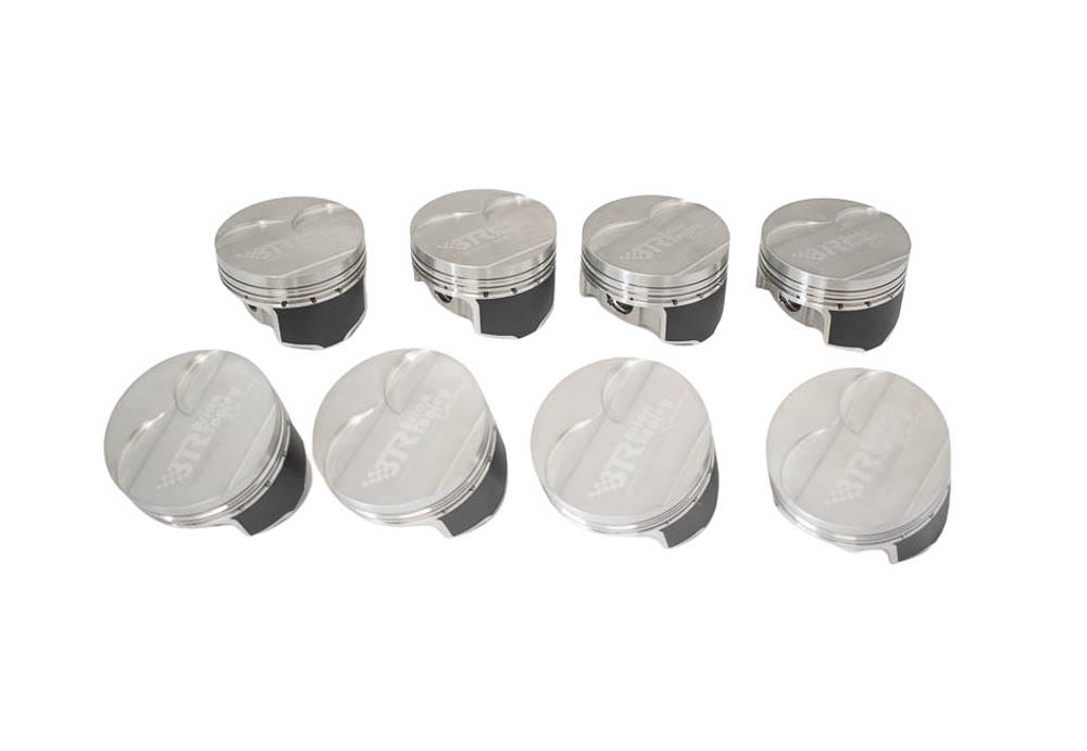 BTR PISTON SET - GEN III/IV LS - 3.780" BORE - 3.622" STROKE - 6.098" ROD - 2CC DOME - BTRP325098DM2-8