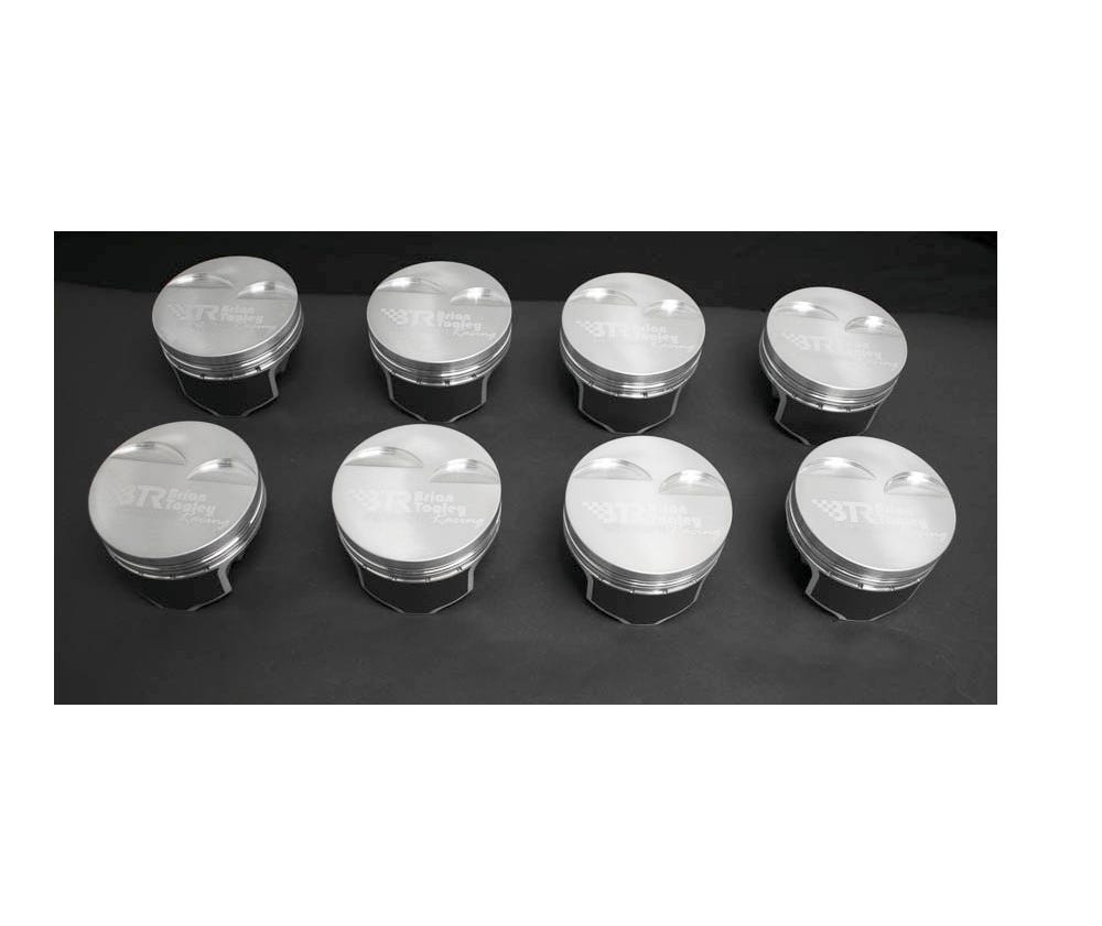 BTR PISTON SET - GEN III/IV LS - 3.780" BORE - 3.622" STROKE - 6.098" ROD - 2CC FLAT TOP - BTRP325098FT2-8