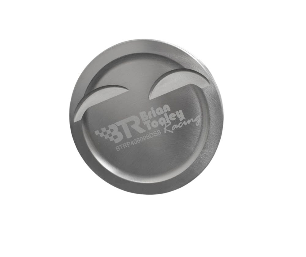 BTR PISTON SET - GEN III/IV LS - 3.780" BORE - 4.000" STROKE - 6.098" ROD - 8CC DISH - BTRP359098DS8-8