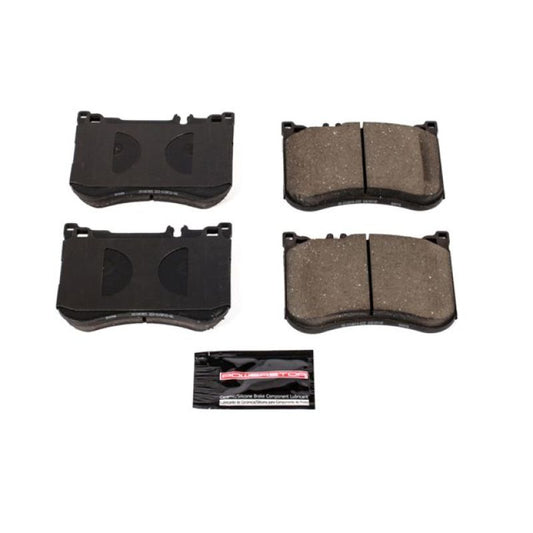 PowerStop Z23 Evolution Sport brake pads for 2017 Mercedes-Benz Maybach S550 front performance brake system with hardware