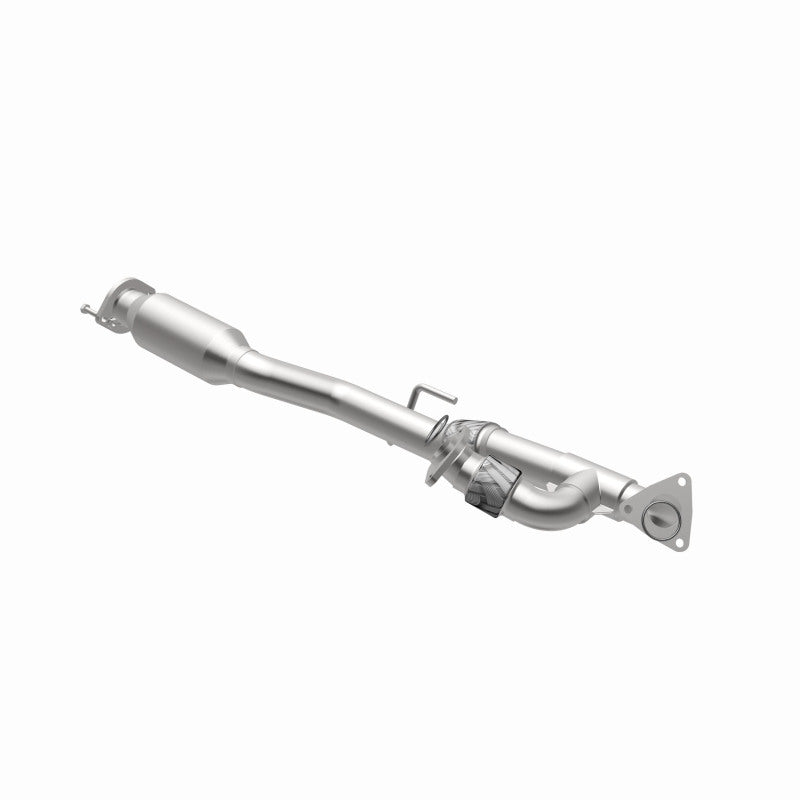 MagnaFlow catalytic converter for Nissan Murano 3.5L, direct fit, replacement part with metallic finish and mounting brackets.