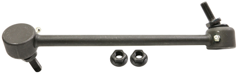 Moog 14-20 BMW i3 front left sway bar link, sway bar endlink, automotive suspension part, metal with rubber bushings