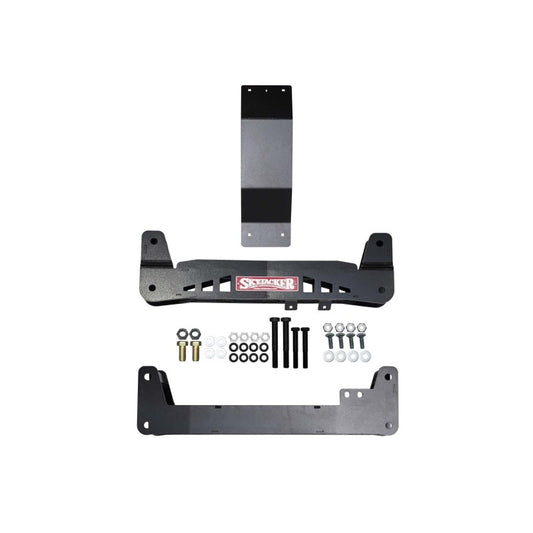 Skyjacker COM BOX6In lift kit for 2020 GMC 2500HD truck, showing suspension components and hardware.