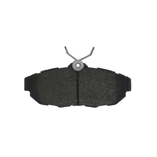 Baer Brakes performance rear brake pads for 2011-2014 Ford Mustang, featuring claw design for enhanced stopping power.
