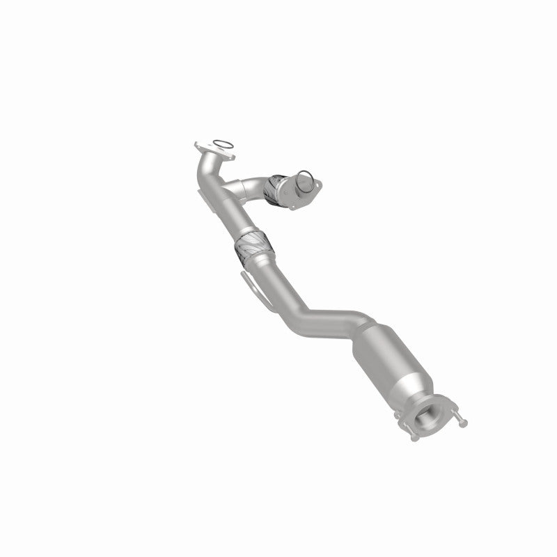MagnaFlow catalytic converter for Nissan Murano 3.5L, direct fit replacement showing the metal converter with inlet and outlet pipes.