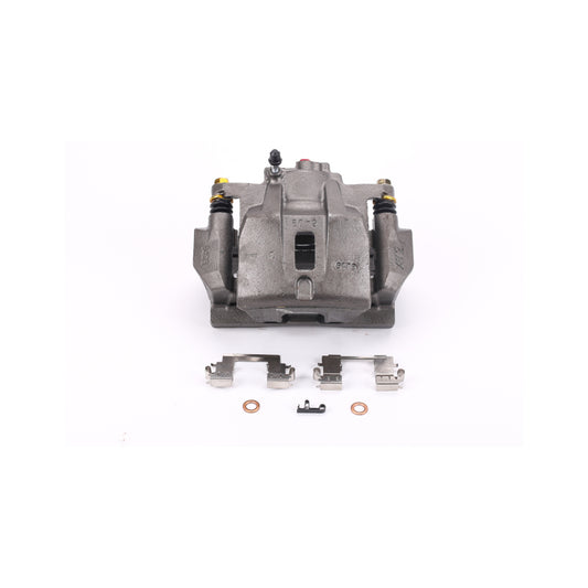 PowerStop front right OE brake caliper with bracket for Lexus RX330 (2004-2006) in silver finish.