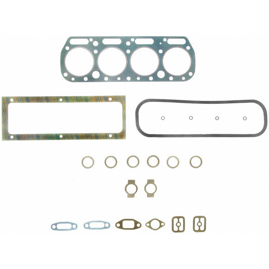 Fel-Pro HS 7514 S engine cylinder head gasket set showing multiple gaskets and sealing components on a plain background.