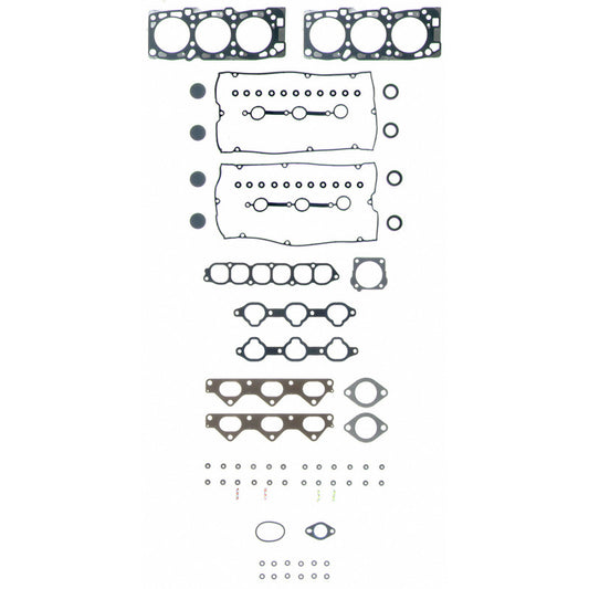 Fel-Pro HS 26293 PT-1 PermaTorque engine cylinder head gasket set showing multiple gaskets and sealing surfaces.