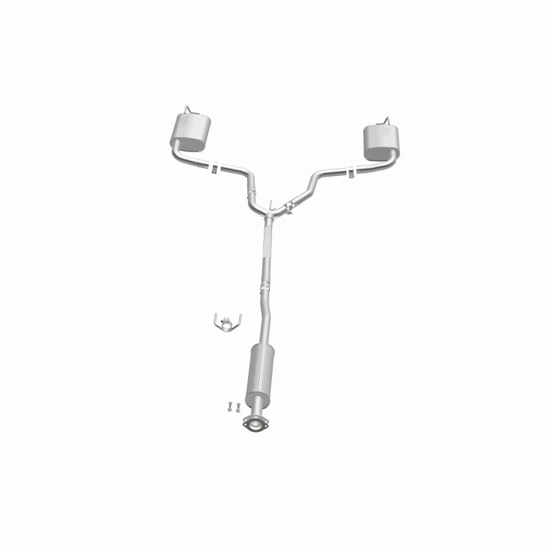 Magnaflow catback exhaust kit for Nissan Altima 2.5L 2019-2025, direct-fit replacement with polished stainless steel pipes