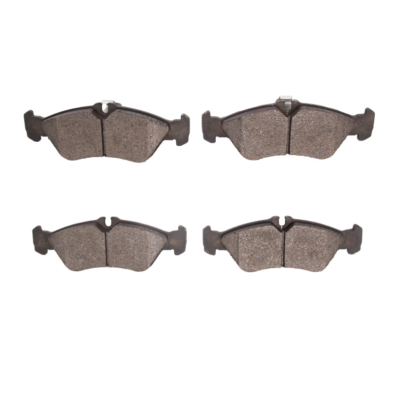 R1 Concepts OE rear semi-metal brake pads for Freightliner Sprinter 3500 R1 brake pads with metal backing plates.