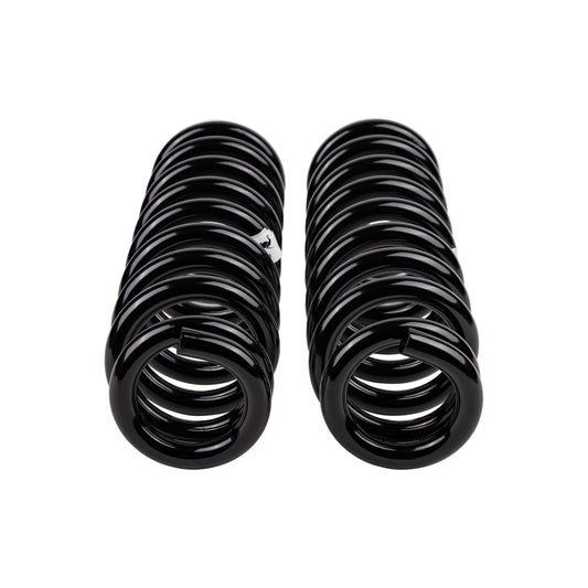 Old Man Emu front coilover coil spring for Toyota, 2.5-inch lift, durable suspension component with coil spring design.