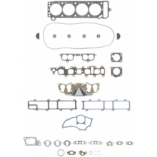 Fel-Pro Toyota Pickup engine cylinder head gasket set, PermaTorque design, with multiple gaskets and sealing components visible in the image.