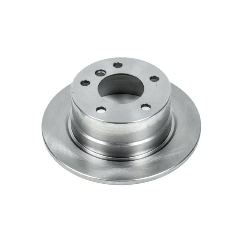 PowerStop rear OE brake rotor for BMW Z3 96-02, autospecialty brake rotor with ventilated design and durable metal surface.
