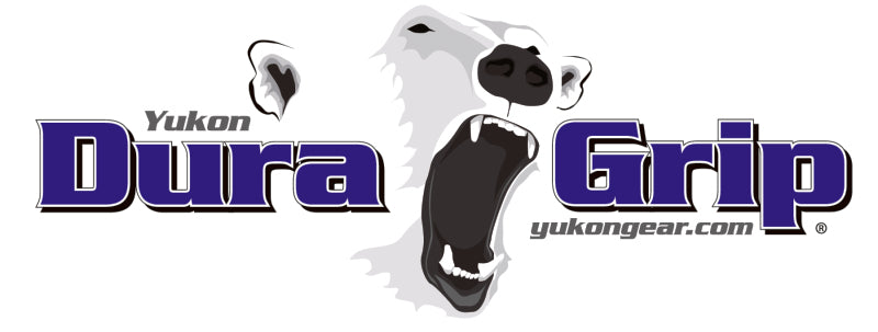 Yukon Gear Dura Grip differential for GM and Chrysler 11.5-inch with 30 spline axles, durable rear axle component.