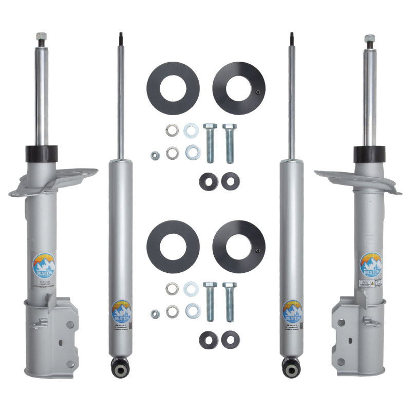 Bilstein B8 TerraSport lift kit for Ford Maverick with shocks and struts, 1.75-inch front and 1.5-inch rear lift, vehicle suspension upgrade