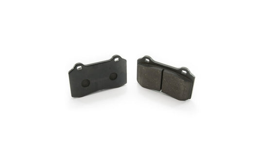 Alcon 2010+ Ford F-150 CIR50 AV1 rear performance brake pad set showing the brake pads with branding and metal backing plates.