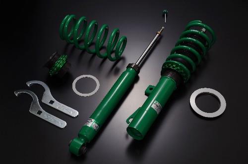 Tein Street Advance Z coilovers for Lexus GS350 GRS191L, showing the adjustable shock absorbers and coil spring components.