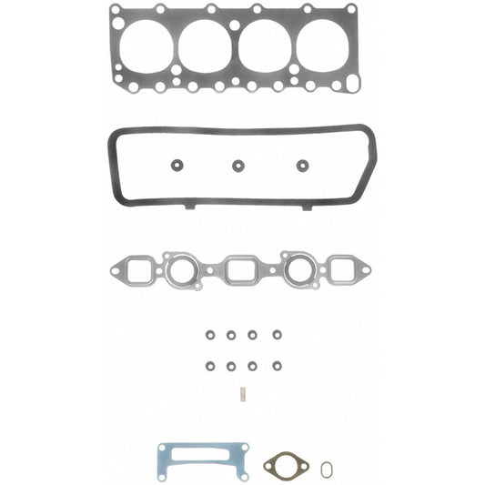 Fel-Pro HS 8237 CS engine cylinder head gasket set showing multiple gaskets and sealing components for automotive repair