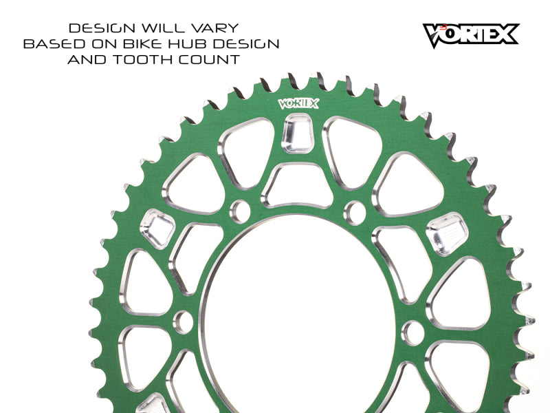 Vortex Racing V4 41 Tooth 525 Rear Sprocket - Green