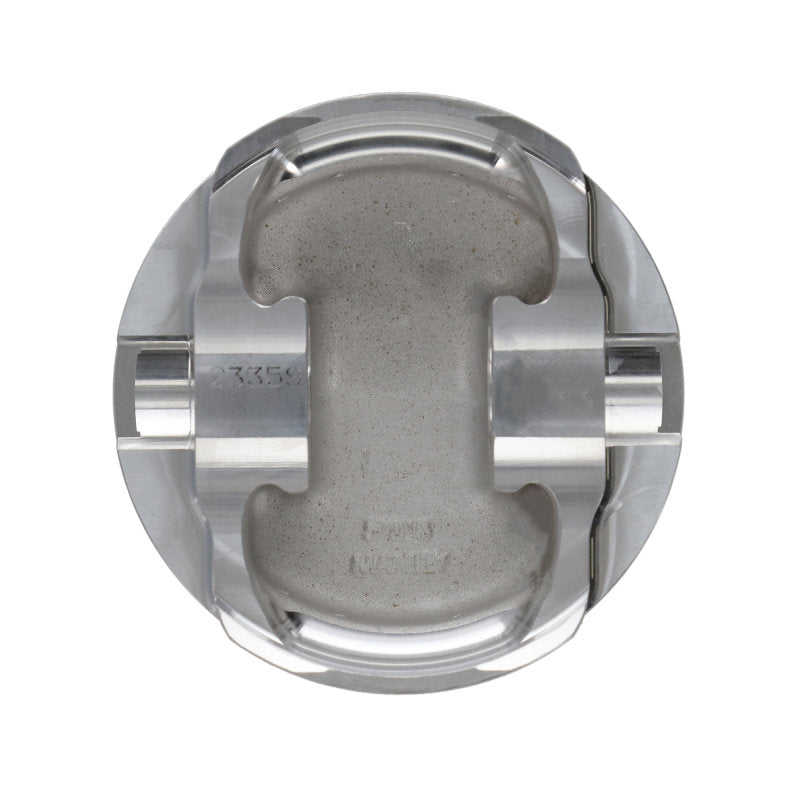 Manley Performance forged Chevy LS series piston set with 4.005-inch bore, 1.115-inch compression height, and 18cc dish coating
