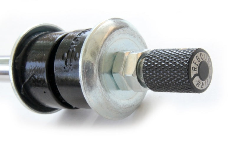 Ridetech HQ Series shock absorber with single adjustable 5.25-inch stroke, T-bar/stud mount, for shocks and struts repair or upgrade.