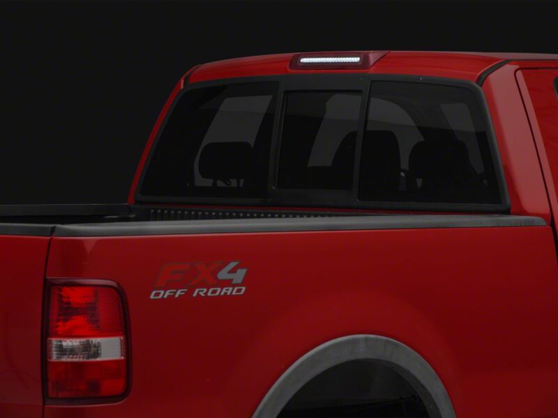 Raxiom Ford F-150 2004-2008 axial series LED third brake light showing red lens and mounting hardware.
