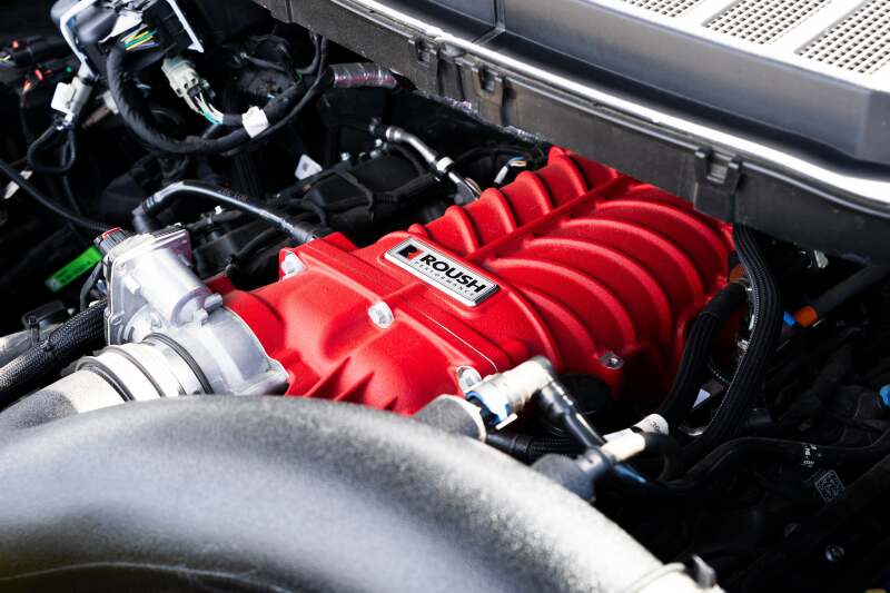 Roush 21-26 F-150 Supercharger Kit 705HP Red Edition