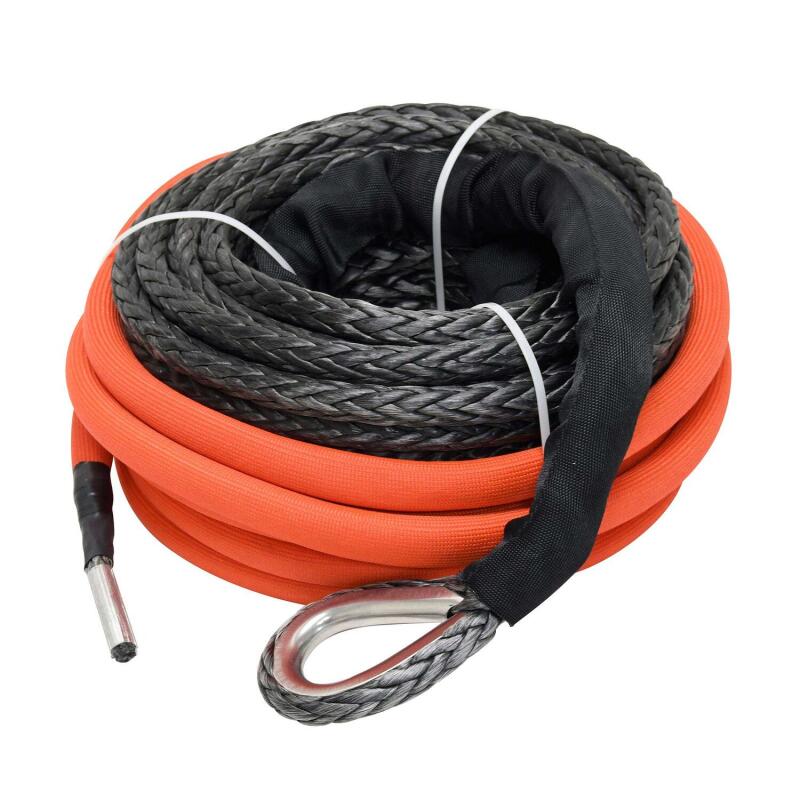Superwinch Tigershark 18000SR synthetic winch rope, 33/64 inch diameter, 78.7 ft length, suitable for 12V/24V winches