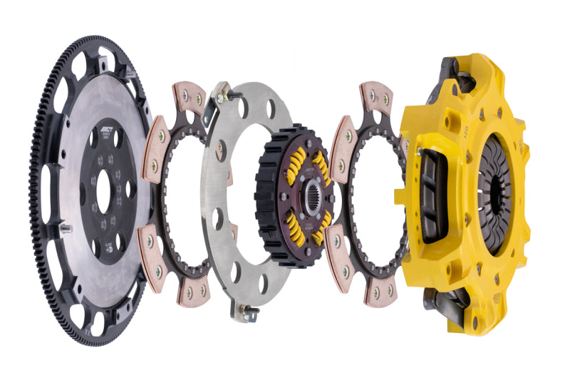 ACT Mod-Twin 10.5 Maxx Xtreme Sprung Race Ceramic Clutch Kit; 26-Spline GM