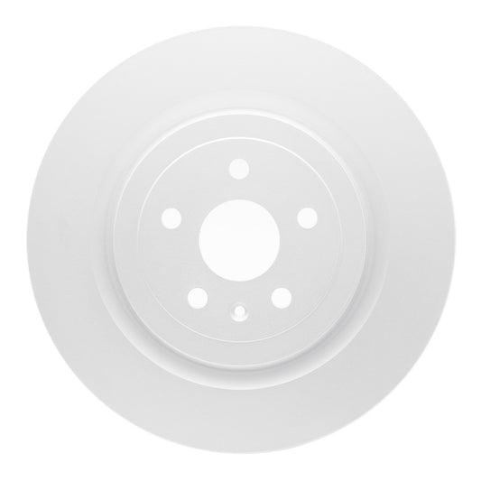 DFC Cadillac CTS rear brake rotor, high-carbon alloy, cryo-treated, OE quality, Geomet coated for corrosion resistance.
