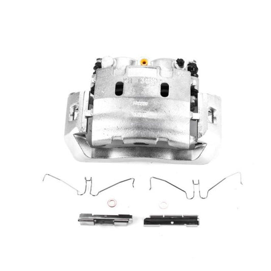 PowerStop Ford F-450 Super Duty OE brake caliper with bracket, front or rear right, for enhanced stopping power and durability.