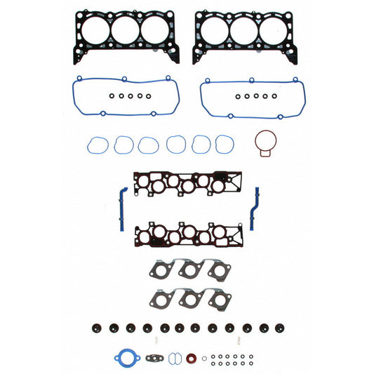 Fel-Pro Ford Freestar HS 9250 PT-6 PermaTorque engine cylinder head gasket set showing multiple gaskets and sealing surfaces.