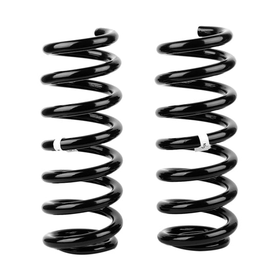 Old Man Emu ARB/Omega rear coil spring for WK2 medium-duty suspension, showcasing a black coilover spring for off-road vehicles.