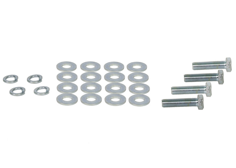 Whiteline rear camber adjustment kit for Acura Integra DC1-2, upper control arm, designed to improve wheel alignment and handling.