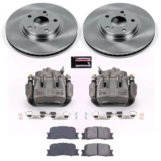 PowerStop OE brake kit for Lexus ES330 2004-2006, front auto specialty brake kit with calipers visible in the image.