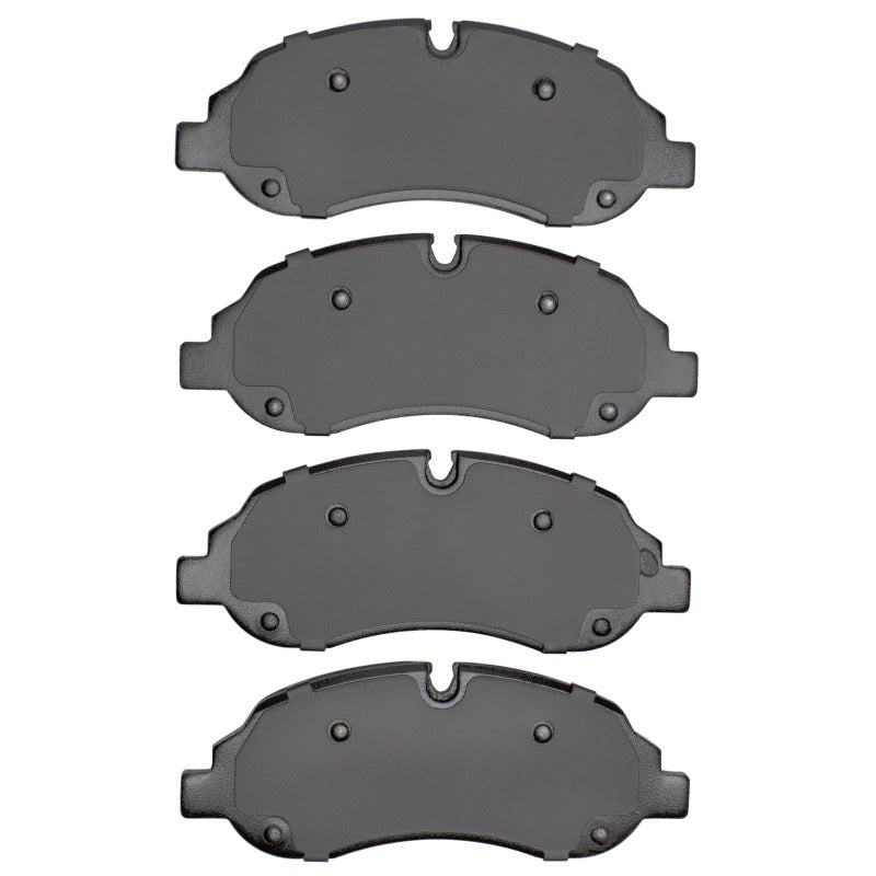 R1 Concepts Ford Transit-250 Super Duty brake pads for front performance braking system, shown in image.