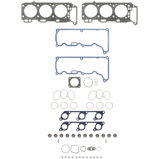 Fel-Pro Ford Explorer Sport Trac HS 9293 PT PermaTorque engine cylinder head gasket set showing gaskets and components.