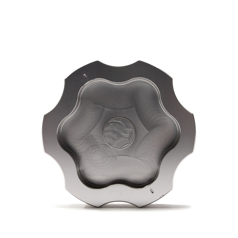 Wehrli 17-26 Ford Super Duty Power Stroke radiator cap with billet aluminum design for 6.7L diesel engine, durable and secure fit.
