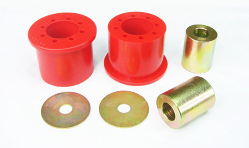 Pedders urethane rear upper lateral arm inner bushings for 2007-2009 Pontiac G8, part of bushing kits, shown in image.