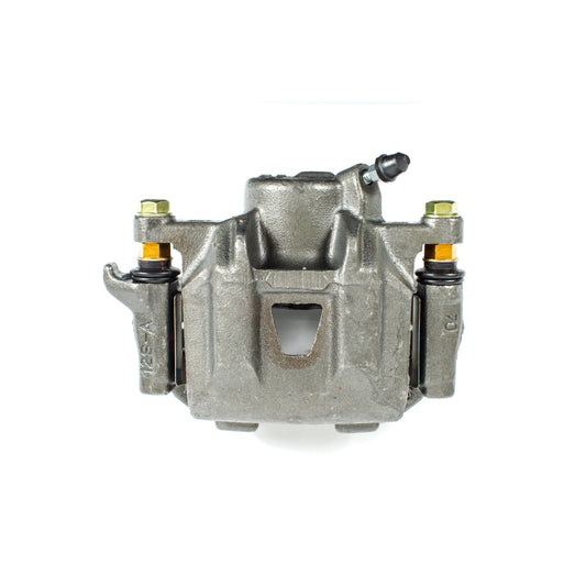 PowerStop rear right OE brake caliper with bracket for Toyota Sienna 2004-2010, showcasing the caliper assembly and mounting bracket.