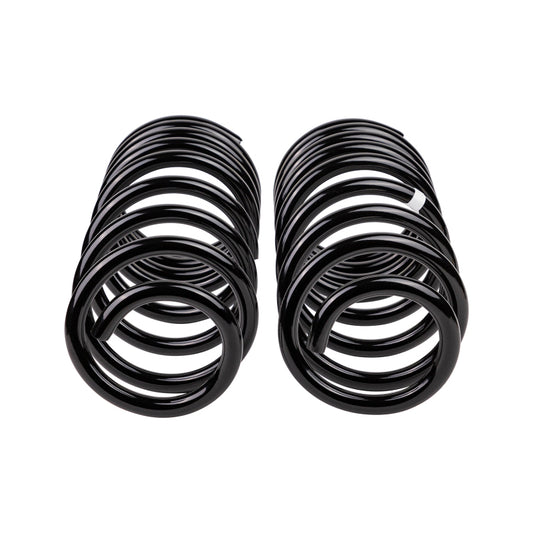 Old Man Emu ARB/OEM rear coil spring for Toyota Land Cruiser 200 series, showing the black coil spring with coilover design.