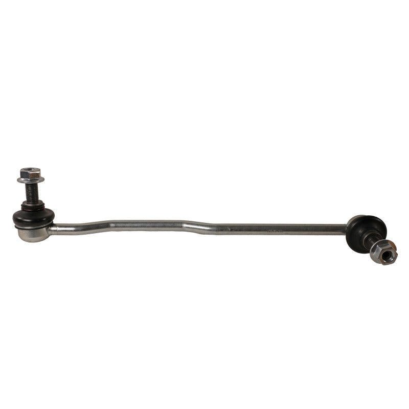 Moog front right sway bar link for 2015-2019 Subaru Legacy, showing the durable endlink with metal components and rubber bushings.