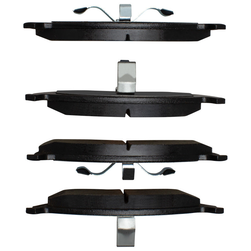 R1 Concepts OE front ceramic brake pads for Dodge Intrepid 1998-2004, showing the brake pad set with ceramic friction material